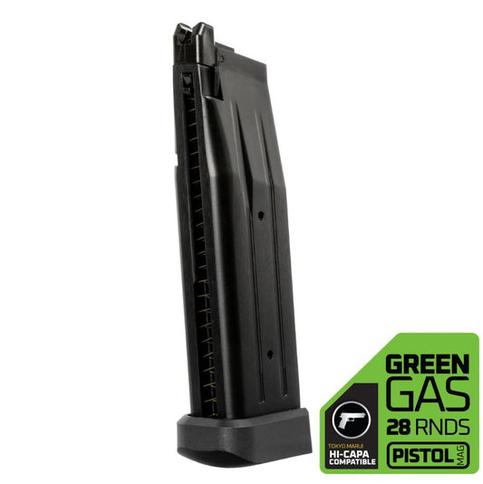 HK Army Hostile AWS HI-CAPA Green Gas Magazine - Black