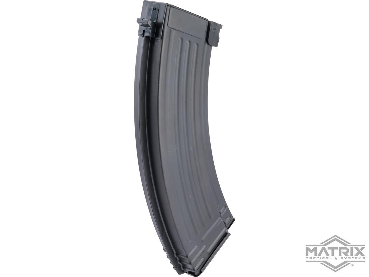 Matrix x SP Systems QPQ Finished Mid-Cap Magazine for AK Series Airsoft AEG Rifles - Standard - 140rd Mid-Cap)