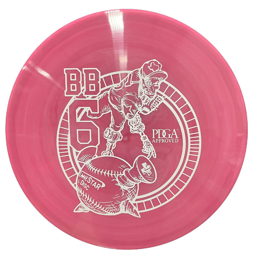 Lone Star Disc Alpha BB6 Midrange Disc - Artist Baseball Stamp