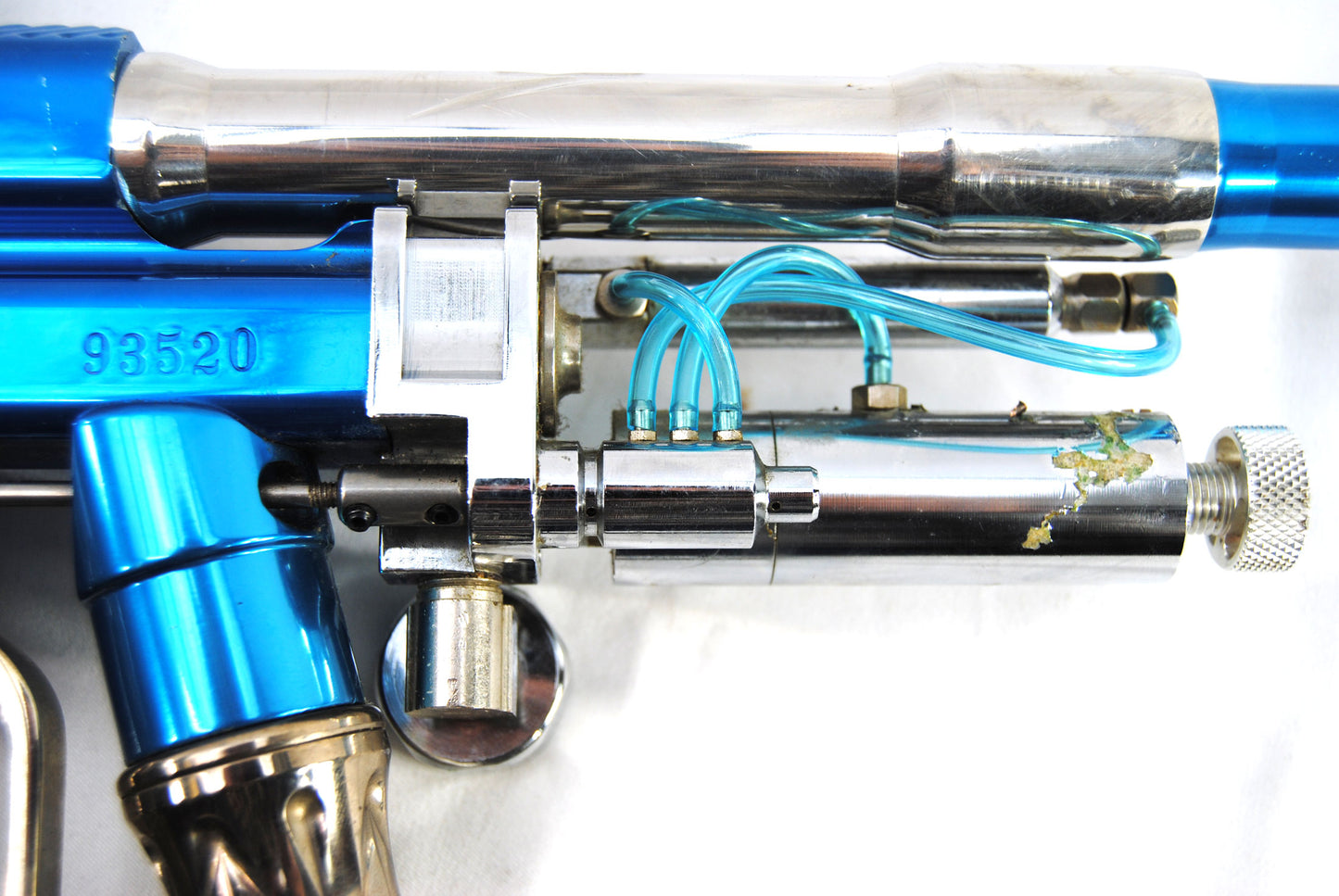 Used WGP Back Magic Autococker - Blue/Silver