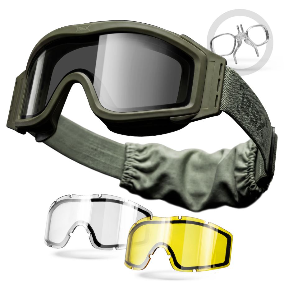 HK Army BSX Airsoft Tango Thermal Goggle w/ Multiple Lenses