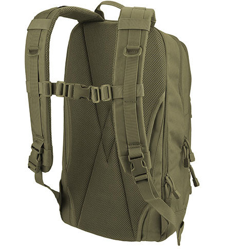 Lancer Tactical 1000D EDC Commuter MOLLE Backpack w/Concealed Holder - OD Green