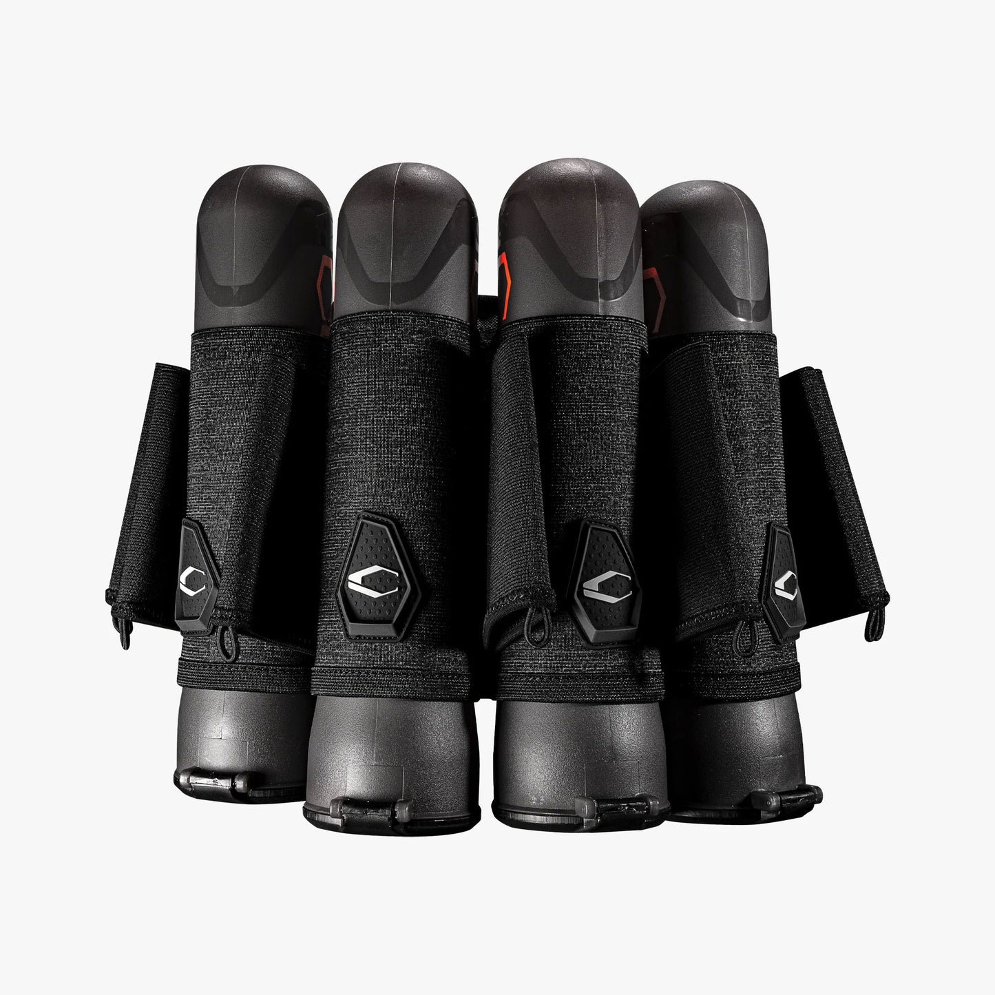 Carbon Paintball CC 4+7 Pod Harness - Black