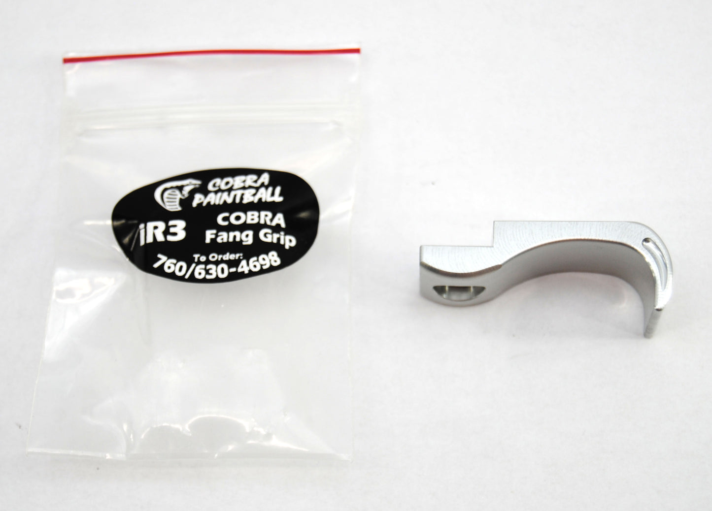 Cobra Fang Snatch Grip for Angel iR3 - Silver (Clear)