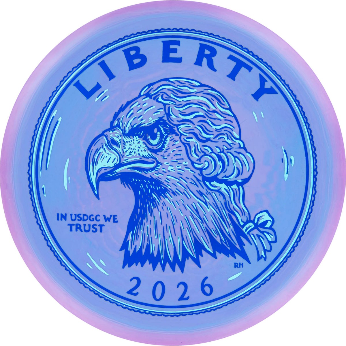 Innova Swirly Star Rancho Roc Disc - USDGC Coin Toss Stamp
