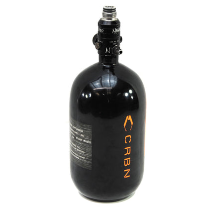 Used CRBN 77ci/4500psi Compressed Air Tank - Black/Orange
