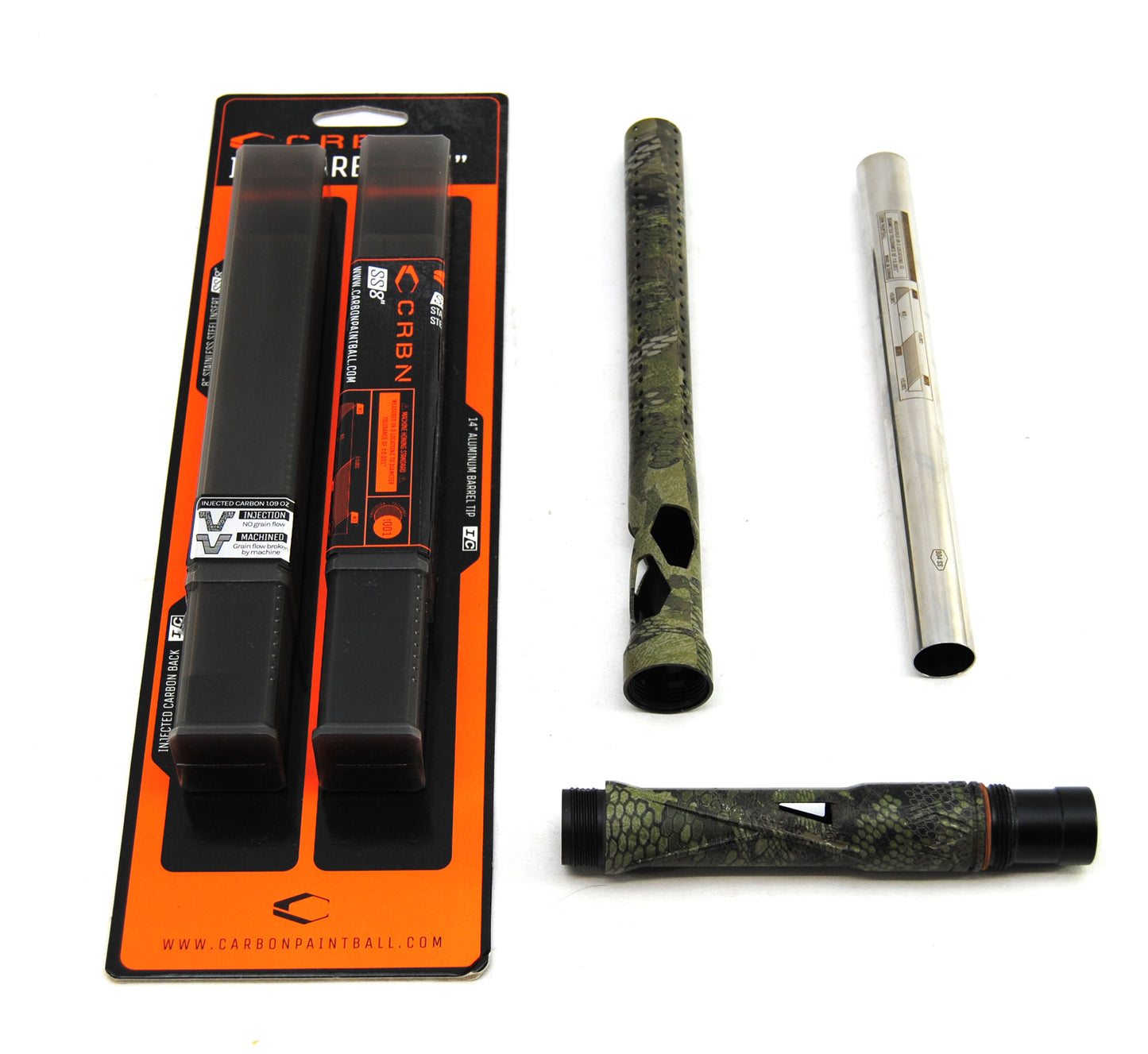 Used CRBN IC Olive Camo Barrel Kit - Autococker Thread