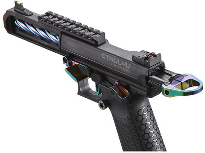 Lancer Tactical Tandemkross CTHULHU Gas BlowBack Pistol - Black/Titanium