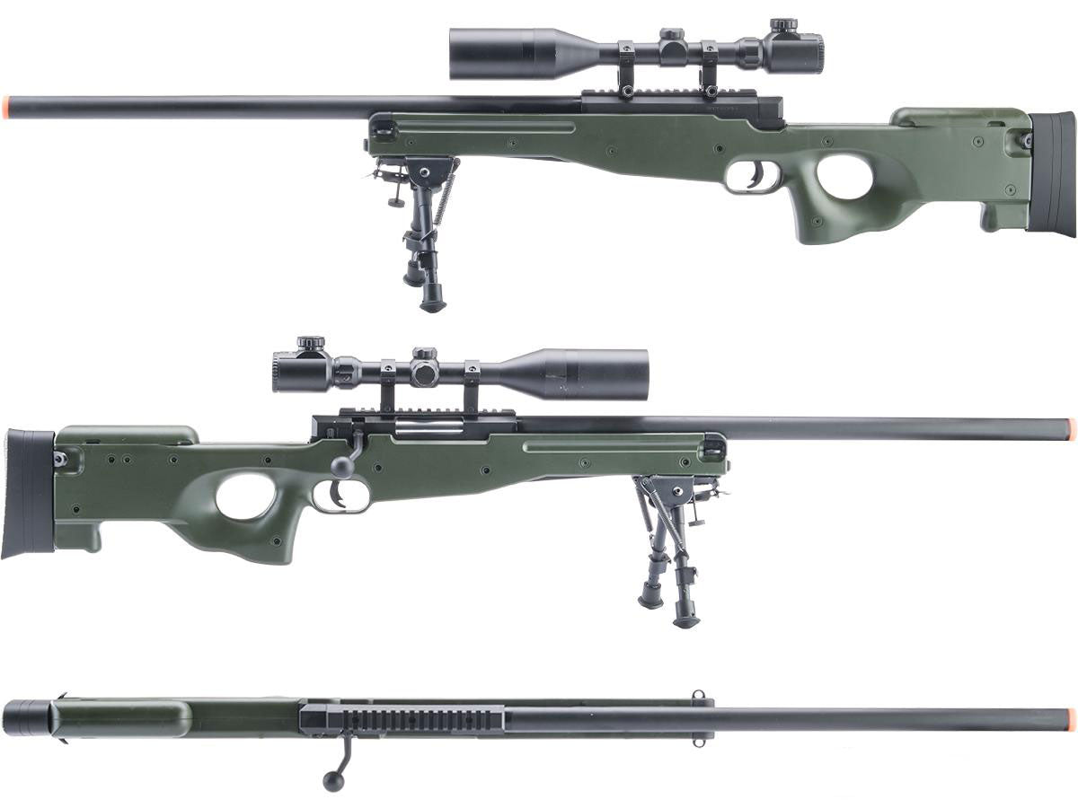 Cybergun Mauser Licensed Type 96 Airsoft Bolt Action High Power Sniper Rifle - Tan