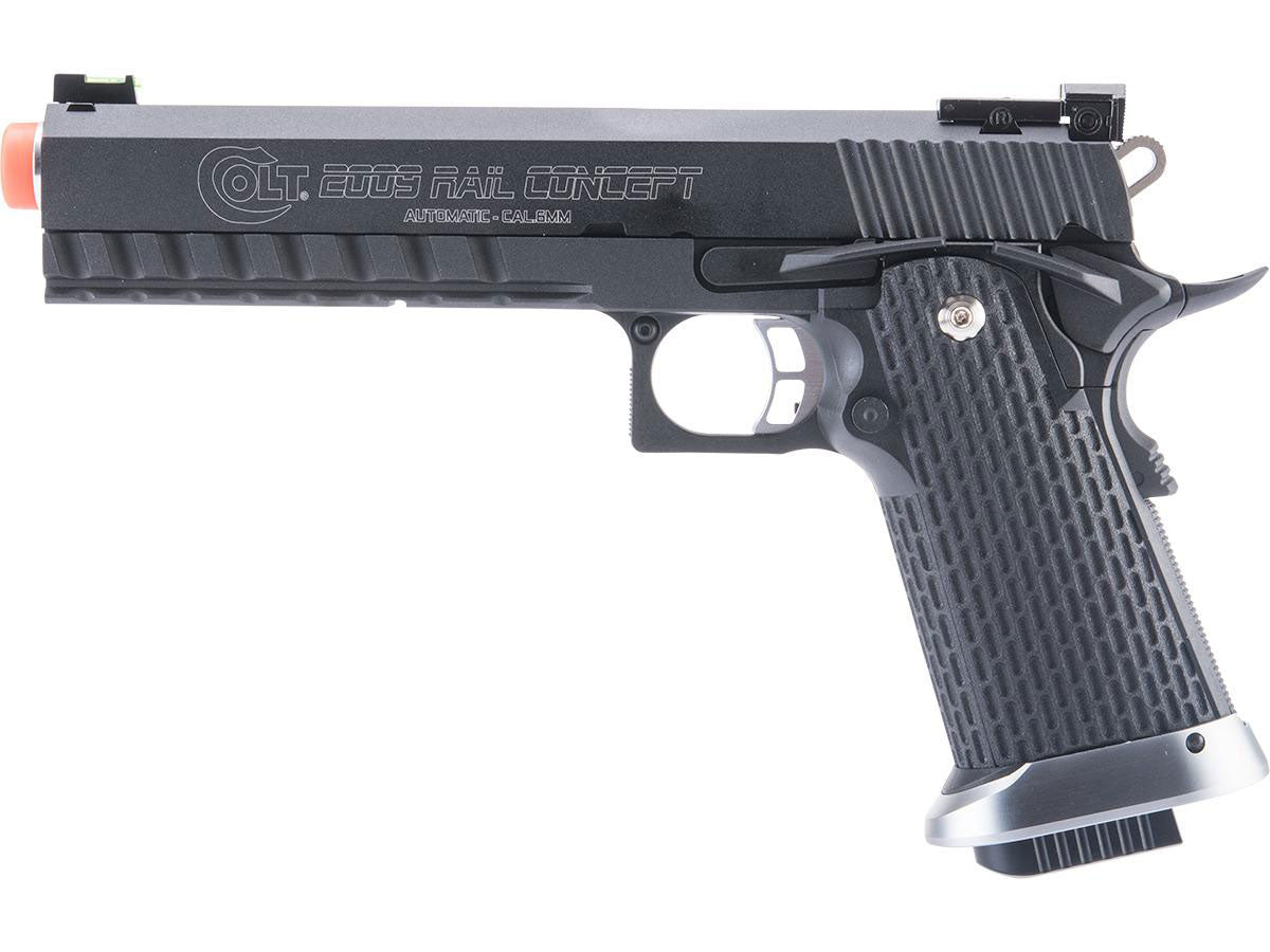 KJW Xcelerator 6" Hi-CAPA Gas Blowback Green Gas Airsoft Pistol