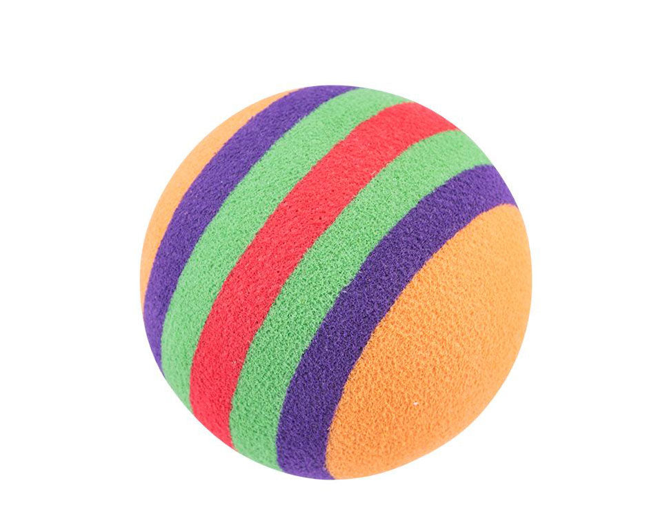 40Max 35mm EVA Balls for 40Max 40mm Foam Ball Gas Airsoft Grenade Shell - Rainbow - 5-Pack