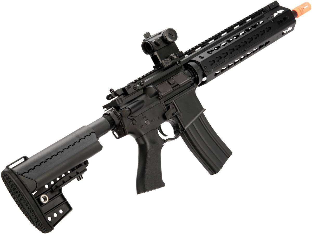 CYMA Sport Keymod-S Full Metal M4 Airsoft AEG - Black - 14" Barrel - 12.5" RIS