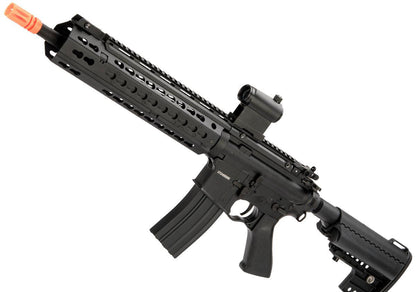 CYMA Sport Keymod-S Full Metal M4 Airsoft AEG - Black - 14" Barrel - 12.5" RIS