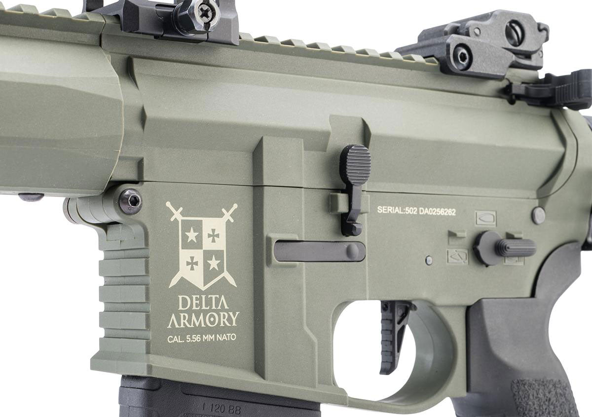Delta Armory Eagle Series M4 Airsoft AEG Rifle - 10" Charlie M-LOK