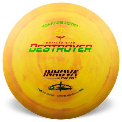 Innova Swirled Star Destroyer Disc - Ohn Scoggins 2025 World Champion