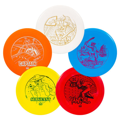 Dynamic Discs Prime Vandal Animated Stamp Red Disc