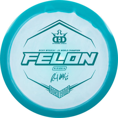 Dynamic Discs Fuzion Orbit Felon Disc - Ricky Wysocki Sockibomb Stamp