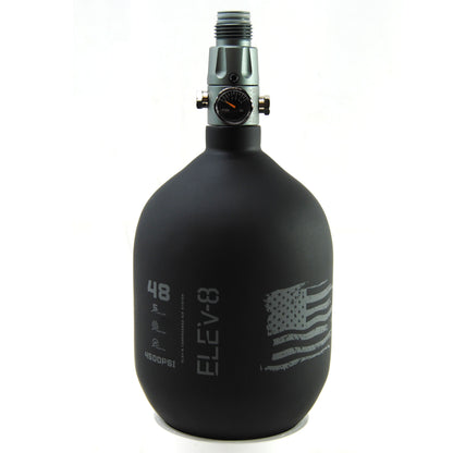 ELEV-8 Products Carbon Fiber HPA 48ci/4500psi Tank - Matte