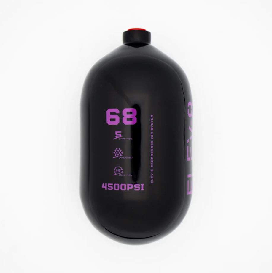 ELEV-8 Products Carbon Fiber HPA 68ci/4500psi Tank - Gloss