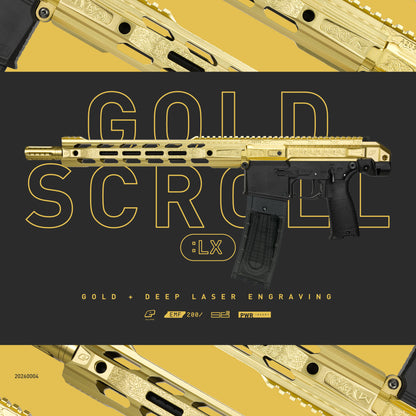 Planet Eclipse EMF200:LX - Gold Scroll (Pre-Order)