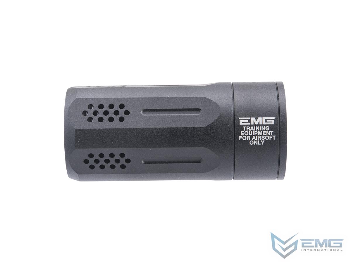 EMG Strike Industries Oppressor Universal Blast Shield w/ Built-In ACETECH Bifrost M RGB Rechargeable Tracer - Black