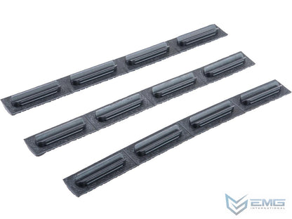 EMG Ultimate M-LOK Rail Cover Set - Black / 3 Pack