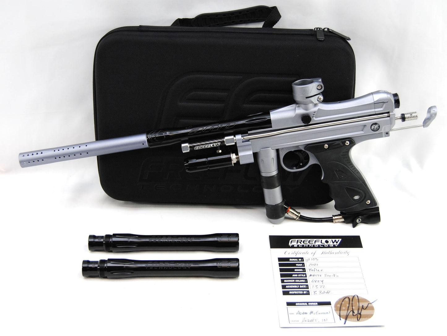 Used Free Flow Technologies Autococker - Dust Silver