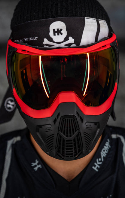 SLR Goggle - Flare (Red/Black) Scorch Lens