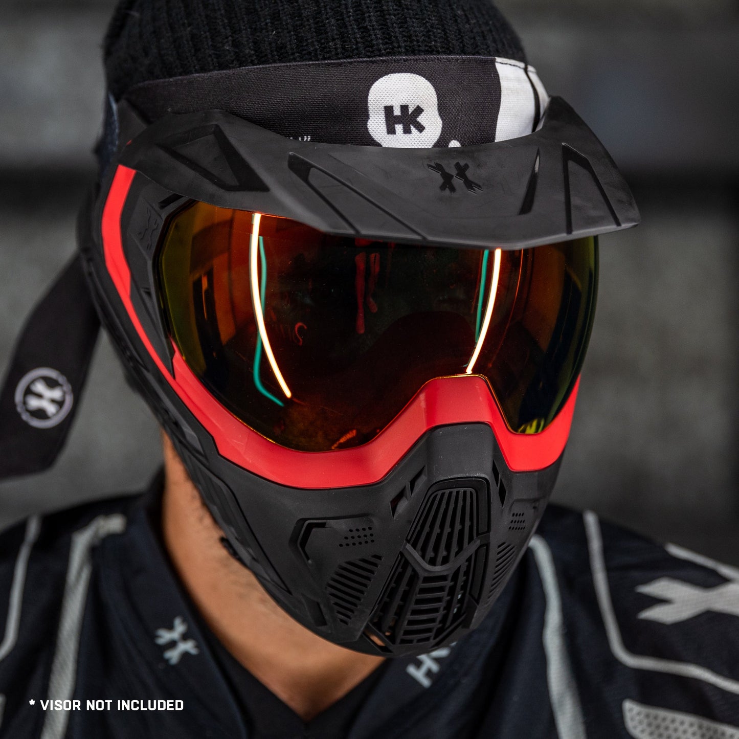 SLR Goggle - Flare (Red/Black) Scorch Lens