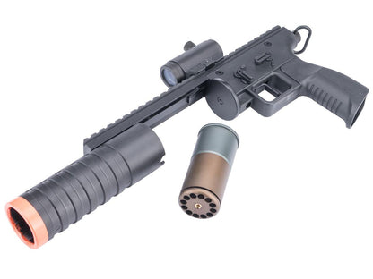 Golden Eagle Blitz Quick Ejecting 40mm Tactical Grenade Launcher Airsoft Pistol w/ Grenade Shell