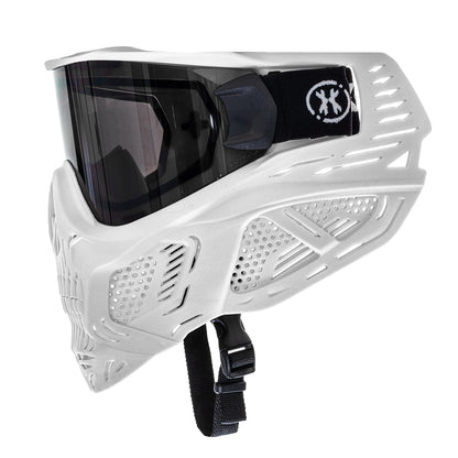 HSTL Skull Goggle "Ghost" - White w/ Smoke Lens