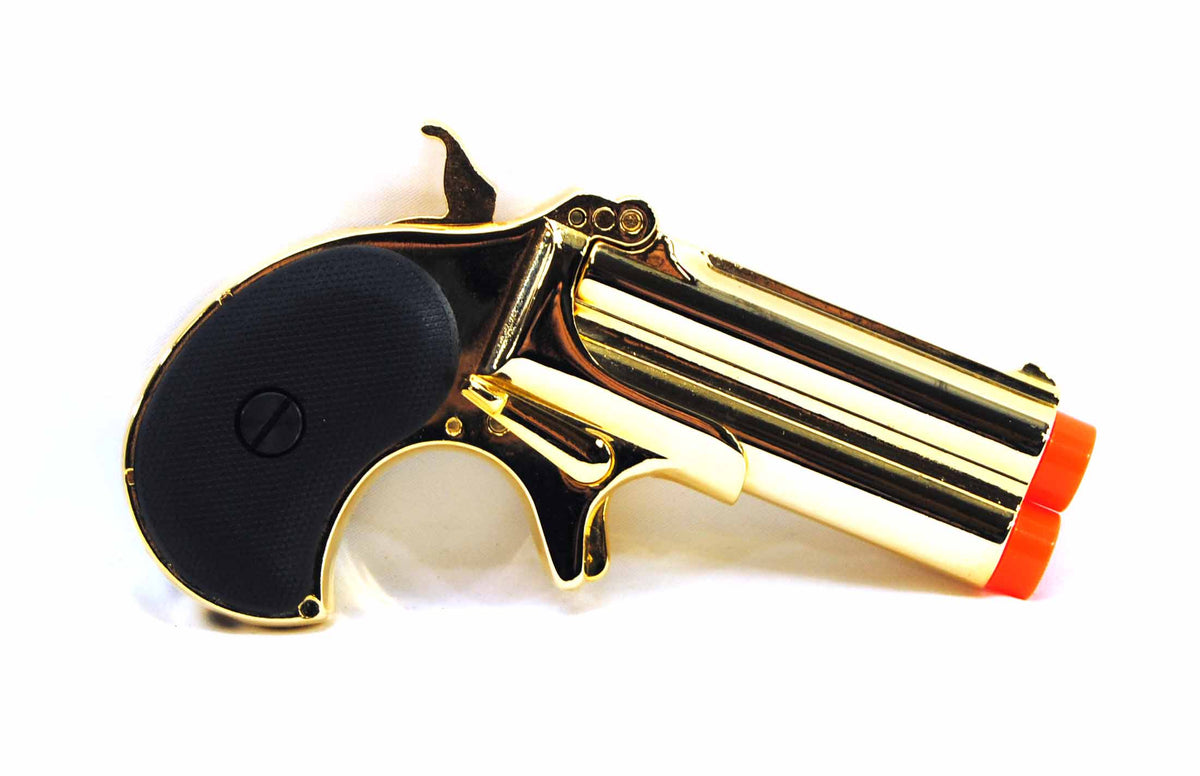 Maxtact Gas Powered Full Metal Derringer Airsoft Double Barrel Pistol