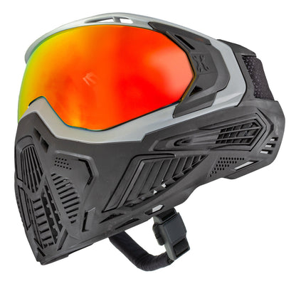 SLR Goggle - Solar (Silver/Black) Scorch Lens