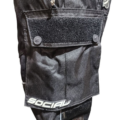 Social Paintball Grit V3 Cargo Pants - Stealth Black