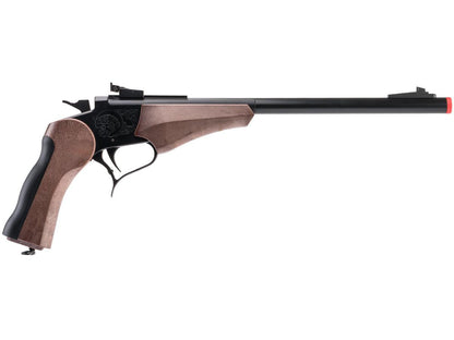 Hwasan Target Non-Blowback Gas Airsoft Pistol - 370mm CO2 - Black