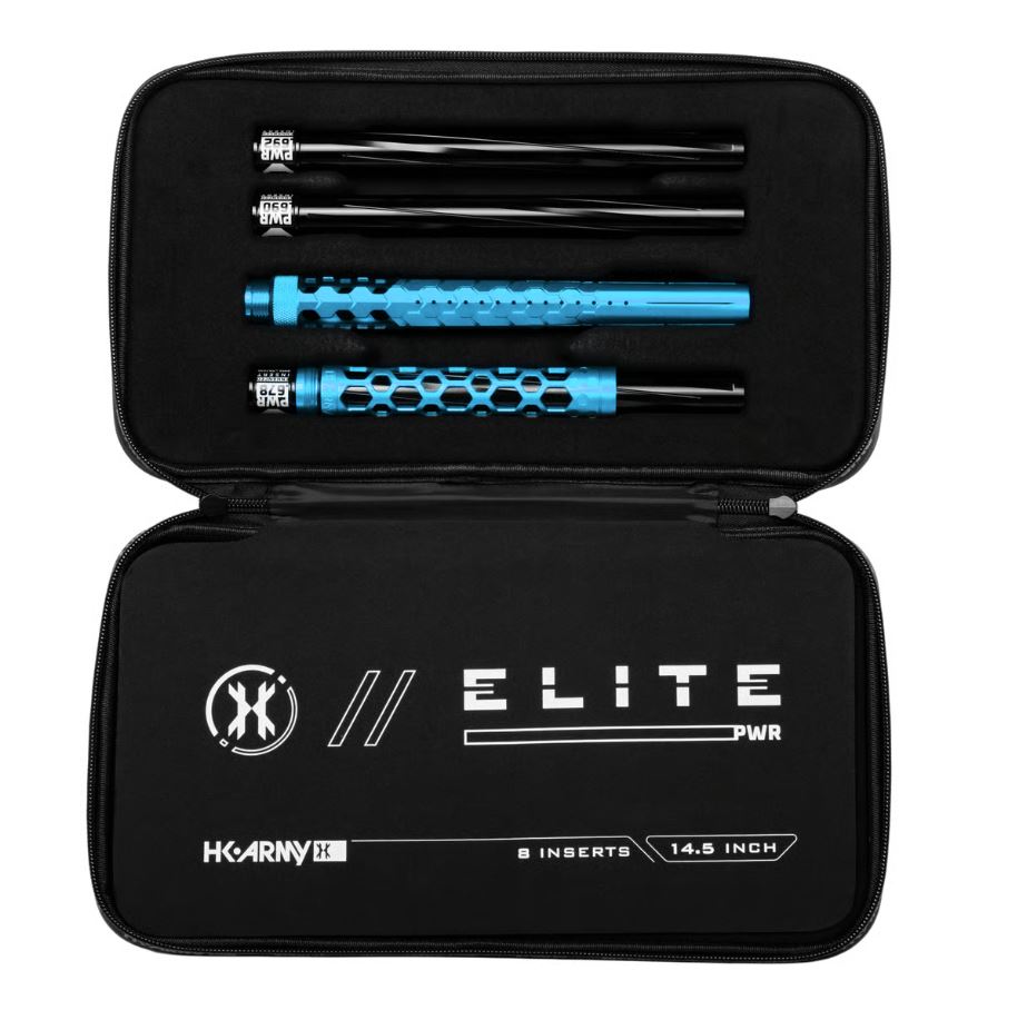 HK Army Hex PWR Autococker Threaded Barrel Kit w/ Black Inserts