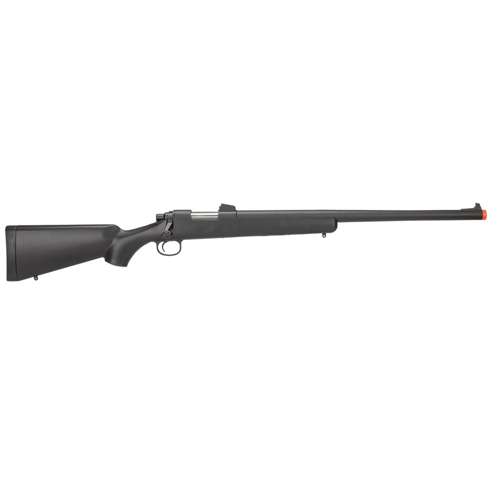 HFC 2377 Bolt Action Airsoft Sniper Rifle w/ Fixed Iron Sights - Black