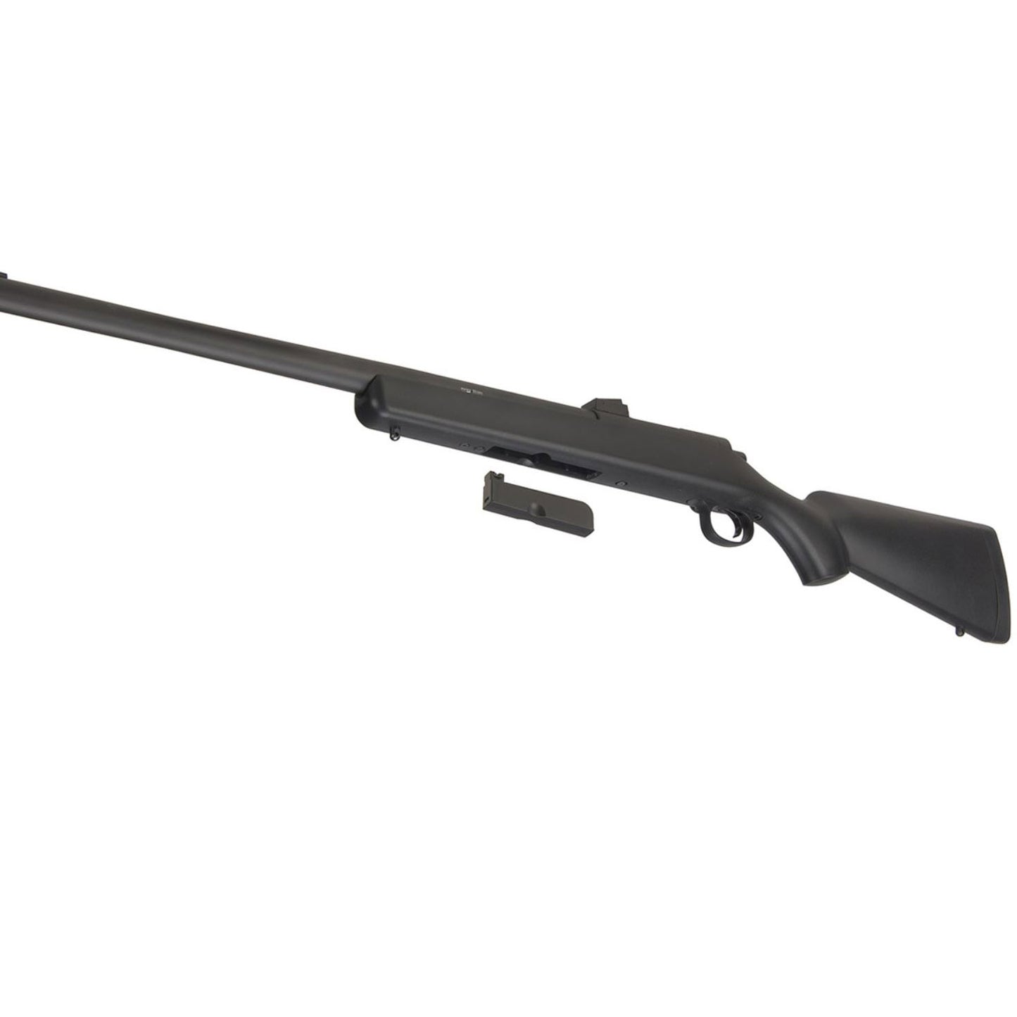 HFC 2377 Bolt Action Airsoft Sniper Rifle w/ Fixed Iron Sights - Black