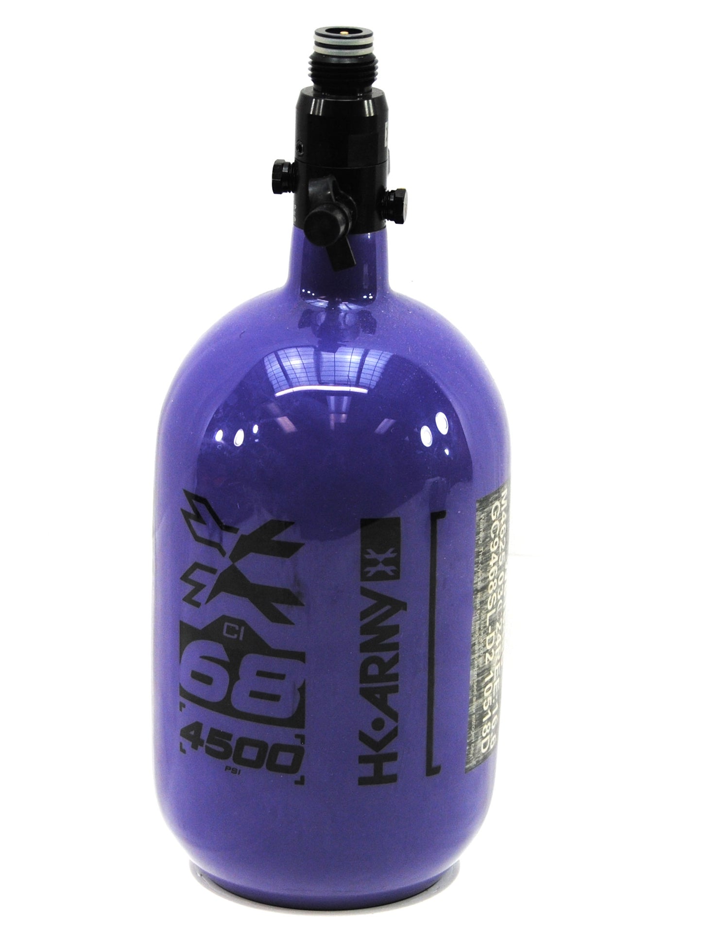 Used HK Army 68ci/4500psi Compressed Air Tank - Purple