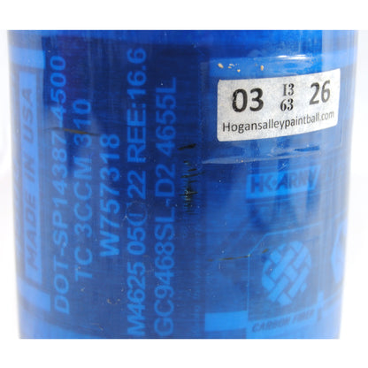 Used HK Army 68ci/4500psi Aerolite Tank - Blue