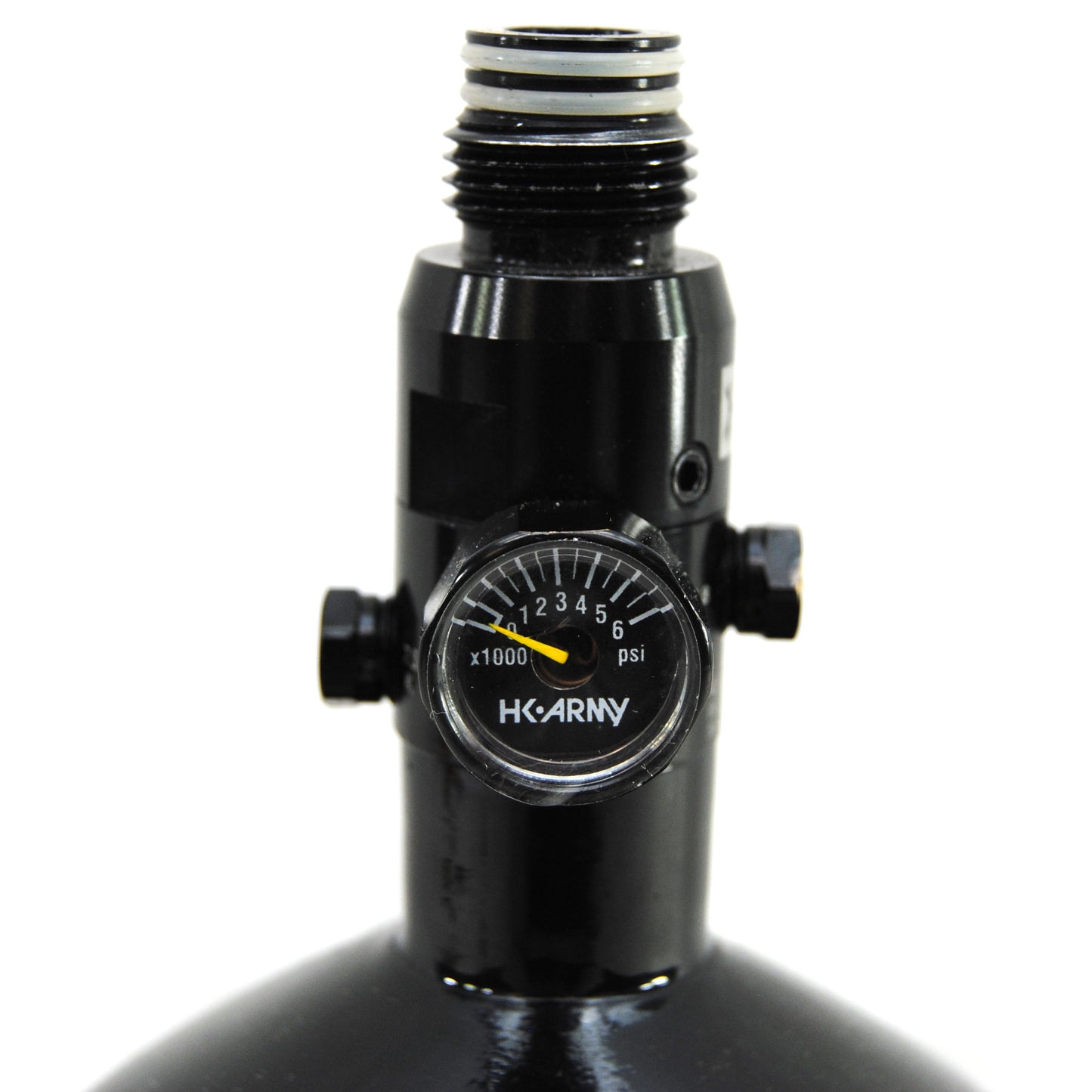 Used HK Army HSTL 68ci/4500psi Compressed Air Tank - Black/White