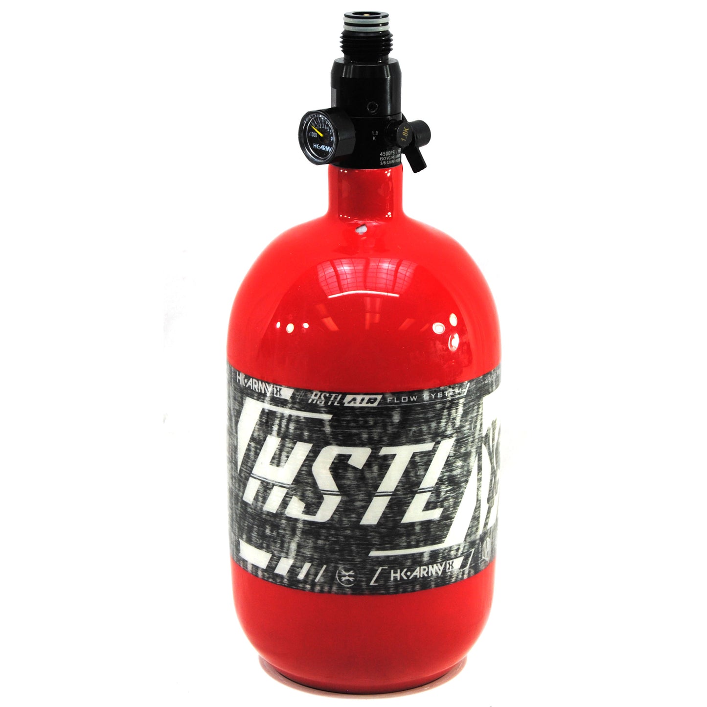 Used HK Army HSTL 68ci/4500psi Tank - Red/Grey