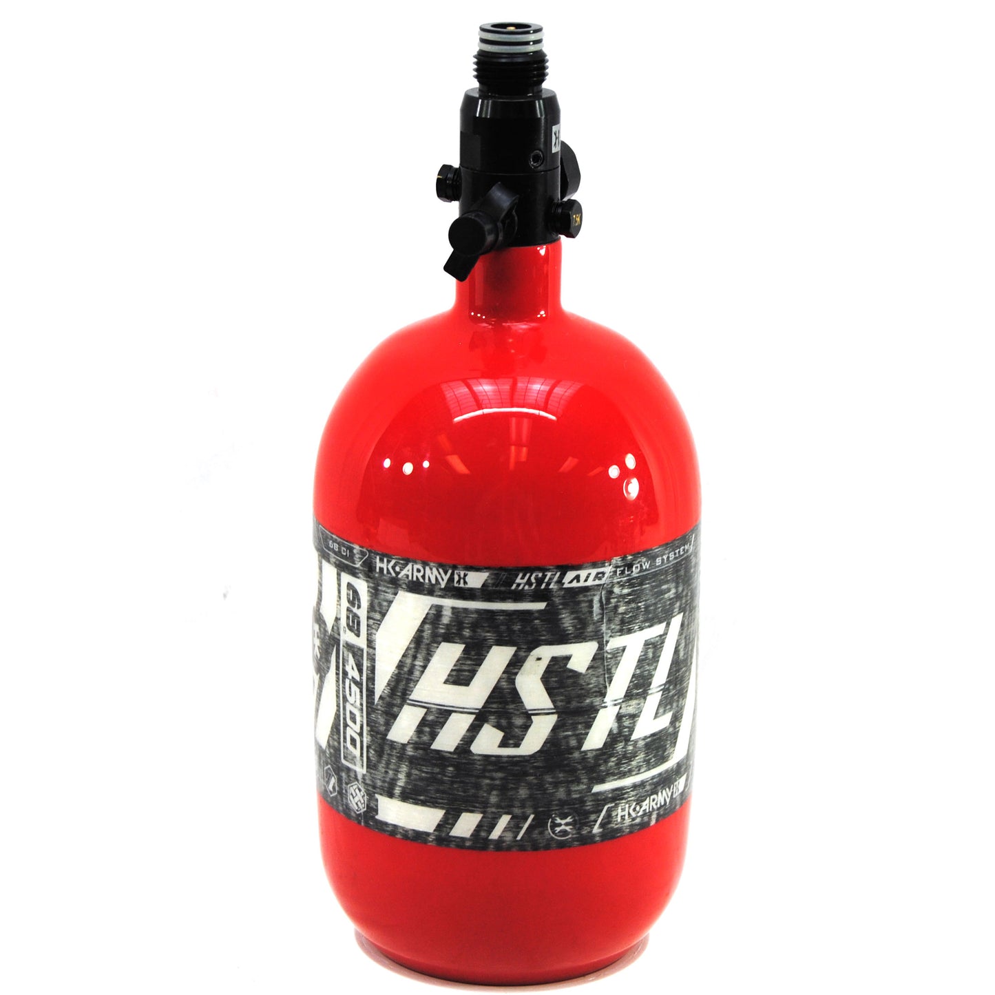 Used HK Army HSTL 68ci/4500psi Tank - Red/Grey