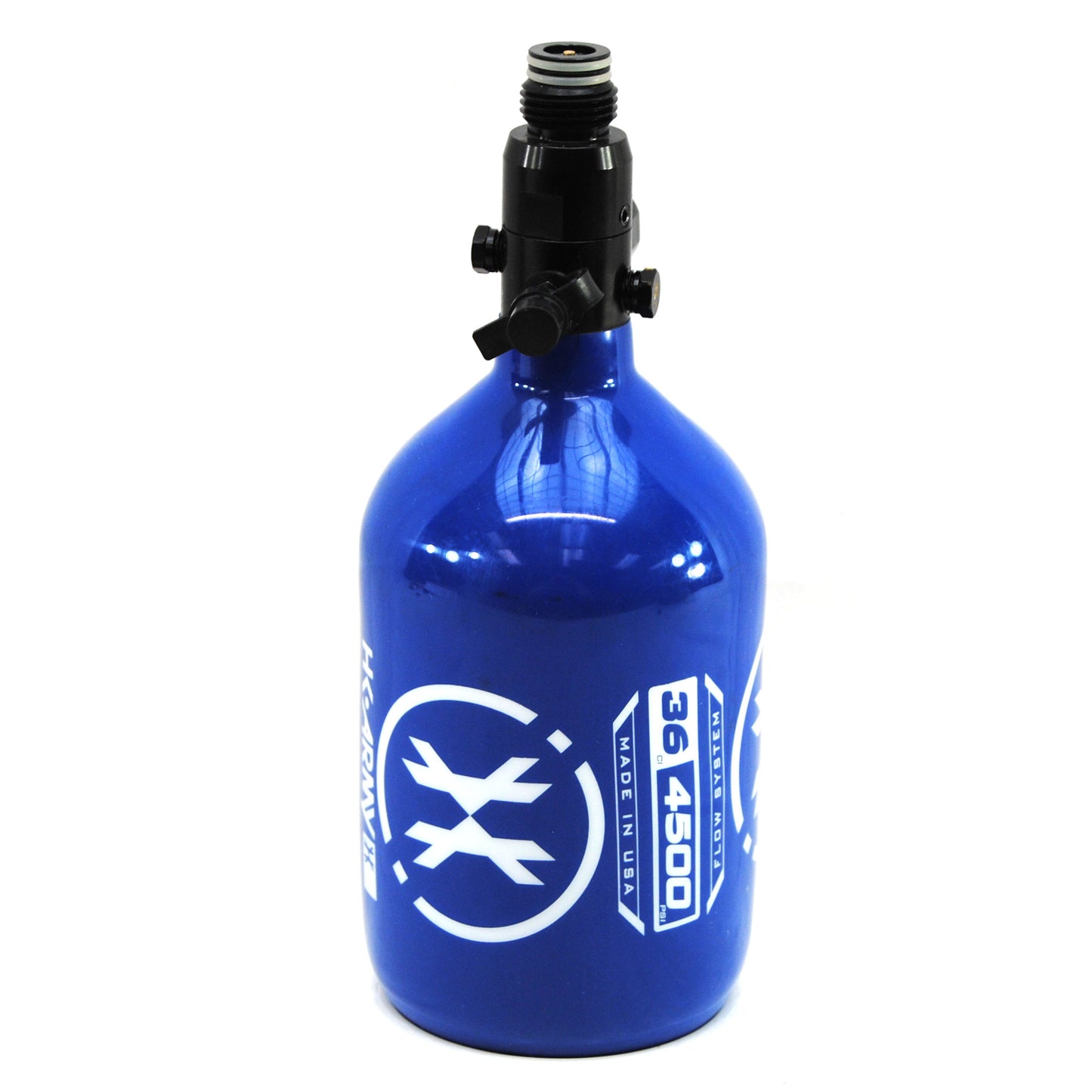 Used HK Army Compressed Air 36ci/4500psi Tank - Blue/White