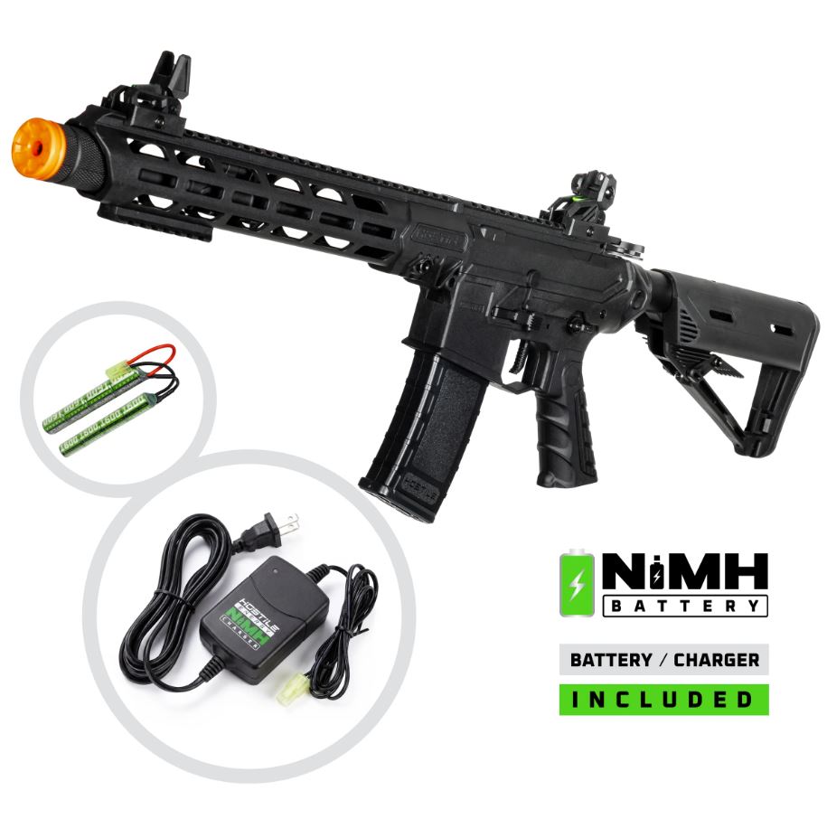 HK Army Hostile Raze EXT AEG Rifle w/ Battery & Charger