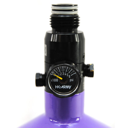 Used HK Army HSTL Compressed Air 68ci/4500psi Tank - Purple/White