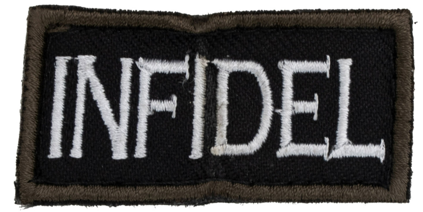 Infidel Embroidered Patch - Black