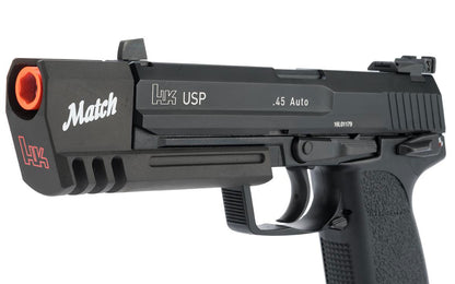 Heckler & Koch USP Match Gas Blowback Airsoft Pistol by KWA