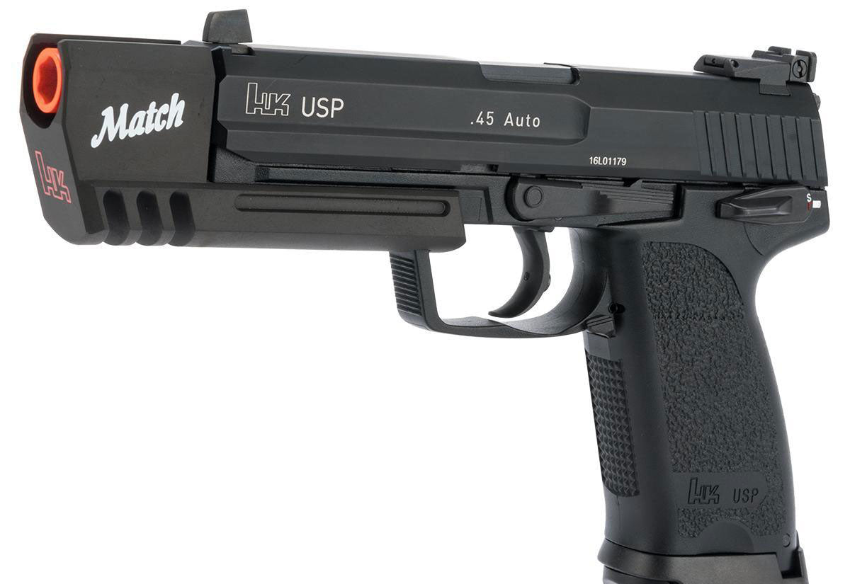 Heckler & Koch USP Match Gas Blowback Airsoft Pistol by KWA
