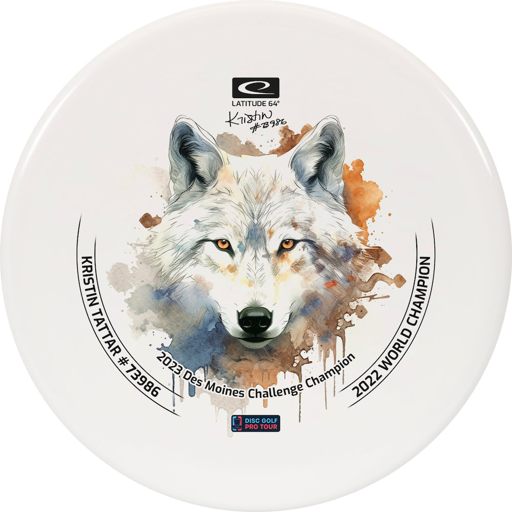 Latitude 64 Gold Claymore Dyemax Disc - Kristin Tattar 2023 DMC Champion